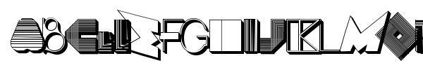 Boss M font preview